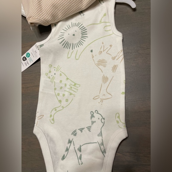 NEW! • Carters • 5️⃣ Sleeveless Onesies | 3 months - Picture 7 of 8
